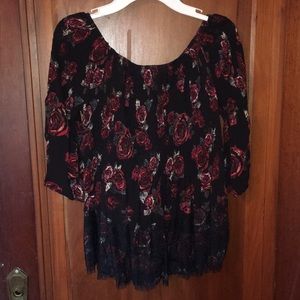 Off the shoulder top